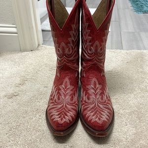 Ariat red boots